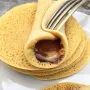 Crêpe milles trous nutella