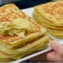 Crêpe feuilleté miel beurre fondu